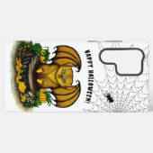 Coque Samsung Galaxy Bat d'Halloween mignonne (Verso Horizontal)