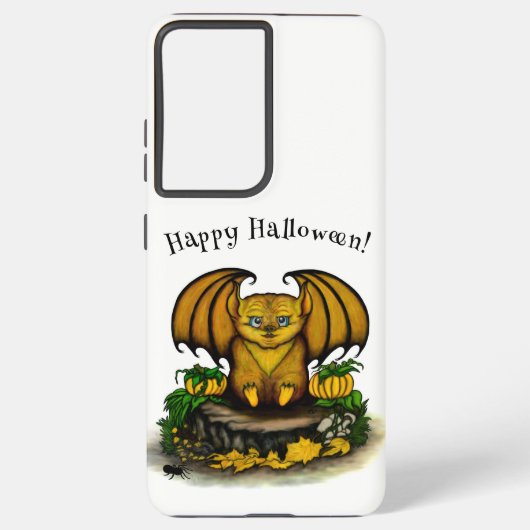 Coque Samsung Galaxy Bat d'Halloween mignonne (Verso)