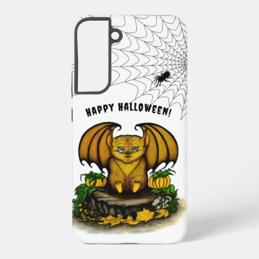 Coque Samsung Galaxy Bat d'Halloween mignonne (Verso)