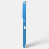 Coque Samsung Galaxy Bateaux à voile en mer bleu profond - Regatta Bate (Verso Horizontal)