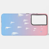 Coque Samsung Galaxy Bateaux à voile sur l'océan (Côté gauche)