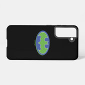 Coque Samsung Galaxy Batman | Symbole pourpre et vert (Verso Horizontal)