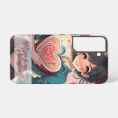 Coque Samsung Galaxy Be My Valentine in Manga Style 31470 (Verso Horizontal)