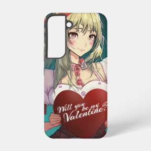 Coque Samsung Galaxy Be My Valentine in Manga Style 33893