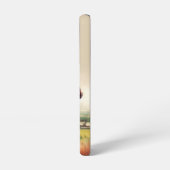 Coque Samsung Galaxy Beau Cheval Brown courir des initiales personnalis (Côté gauche)