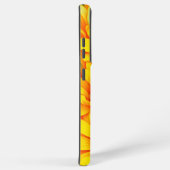 Coque Samsung Galaxy Beau motif à fleurs jaunes (Côté droit)