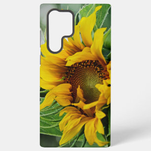 Coque Samsung Galaxy Beau portrait de tournesol