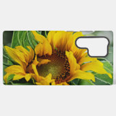 Coque Samsung Galaxy Beau portrait de tournesol (Verso Horizontal)