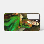 Coque Samsung Galaxy Beauté en vert (Verso Horizontal)