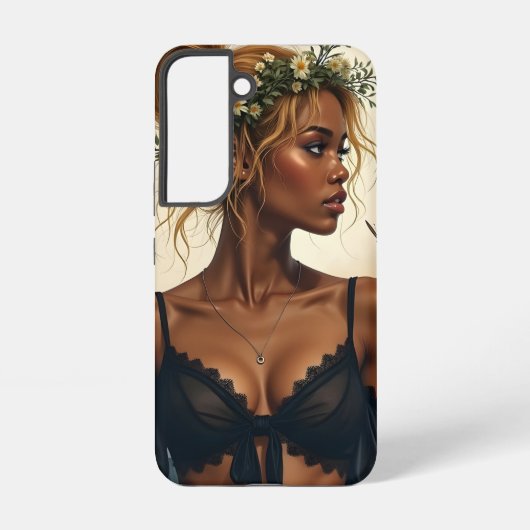 Coque Samsung Galaxy Beauté Éthérée en Fleur (Verso)