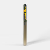Coque Samsung Galaxy Beauté Fleur Dorée (Côté droit)