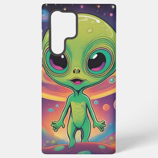 Coque Samsung Galaxy Bébé Alien (Verso)