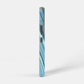 Coque Samsung Galaxy Bébé Bleu Tendance Notes Musicales (Côté droit)