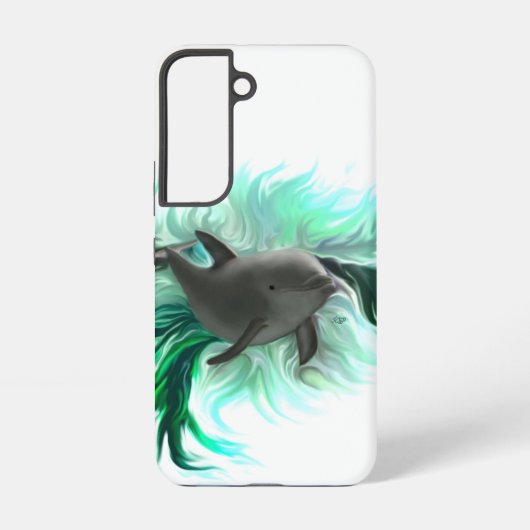 Coque Samsung Galaxy Bébé dauphin (Verso)