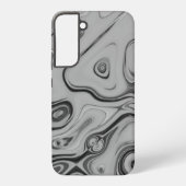 Coque Samsung Galaxy Belle belle cendre gris texture couleur Art Imprim (Verso)