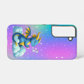 Coque Samsung Galaxy Belle bulle colorée Dragon (Verso Horizontal)