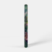 Coque Samsung Galaxy Belle Lavande & Green Retro Style Space Woman (Côté droit)