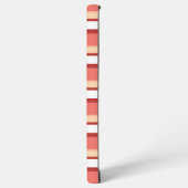 Coque Samsung Galaxy Belles rayures blanches roses (Côté gauche)