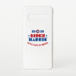 Coque Samsung Galaxy S10 Biden Harris 2020<br><div class="desc">Grand cadeau d'élection 2020. Votez pour Joe Biden et Kamala Harris. Joe Biden et Kamala Harris pour le président 2020. Conception de campagne pour le candidat officiel à la présidentielle démocrate.</div>