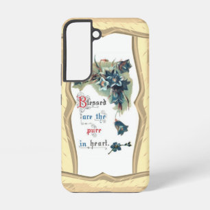 Coque Samsung Galaxy Bienheureux les coeurs purs