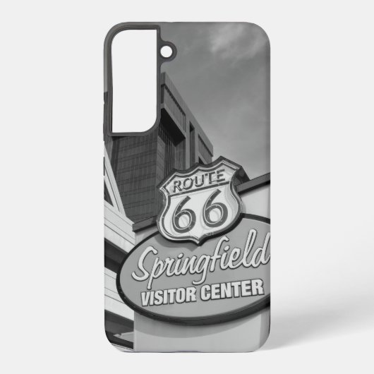 Coque Samsung Galaxy Bienvenue À Springfield Grayscale Samsung Coque (Verso)