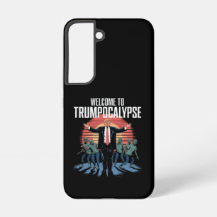 Coque Samsung Galaxy Bienvenue à Trump-ocalypse Funny Trump Halloween