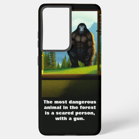 Coque Samsung Galaxy Bigfoot dehors (Verso)