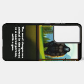Coque Samsung Galaxy Bigfoot dehors (Côté gauche)