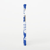 COQUE SAMSUNG GALAXY  BIKINI ROSE (BLEU ROYAL) (Côté gauche)