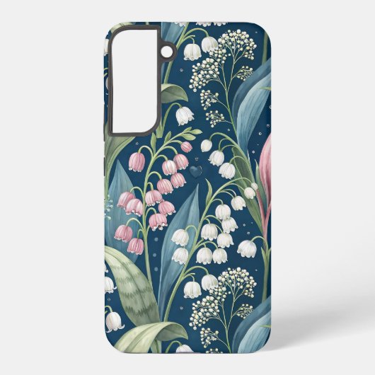 Coque Samsung Galaxy Birth Flower Botanical Design (Verso)