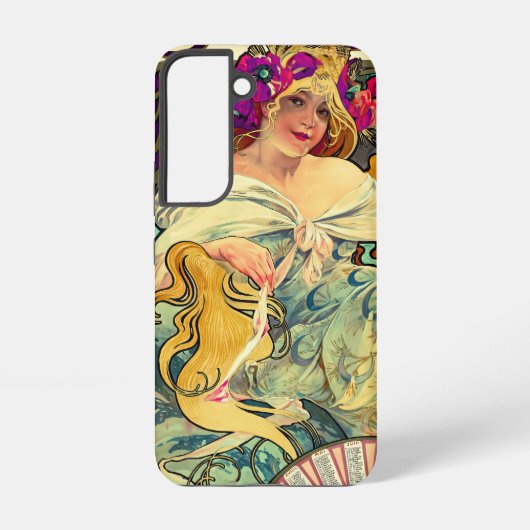Coque Samsung Galaxy Biscuits Lefevre-Utile par Alphonse Mucha (1896) (Verso)