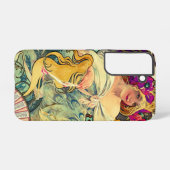 Coque Samsung Galaxy Biscuits Lefevre-Utile par Alphonse Mucha (1896) (Verso Horizontal)