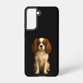 Coque Samsung Galaxy Black 4 Luxe  Galaxy S21 Case, Cavalier Spaniel (Verso)