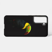Coque Samsung Galaxy Black 4 Luxe Galaxy S21 Case, Keel Billed Tucan (Verso Horizontal)