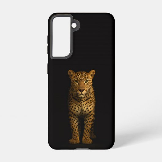 Coque Samsung Galaxy Black 4 Luxe  Galaxy S21 Case, Majestic Leopard (Verso)
