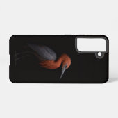 Coque Samsung Galaxy Black 4 Luxe  Galaxy S21 Case, Reddish Egret (Verso Horizontal)