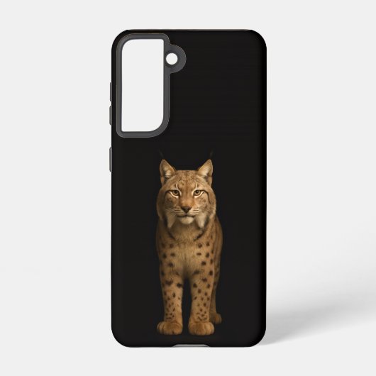 Coque Samsung Galaxy Black 4 Luxe  Galaxy S21 Case, Silent Lynx (Verso)