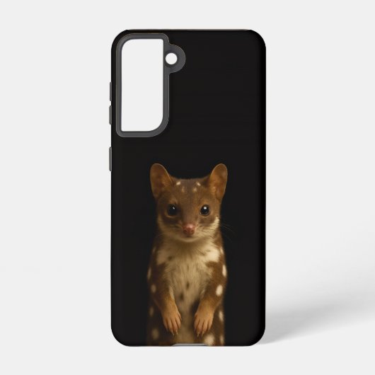 Coque Samsung Galaxy Black 4 Luxe Galaxy S21 Case, Sweet Quoll (Verso)