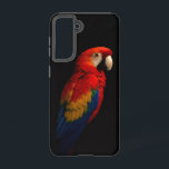 Coque Samsung Galaxy Black 4 Luxe Galaxy S21 Coque, Parrot écarlate<br><div class="desc">Ajoutez une touche d'élégance tropicale à votre technologie quotidienne grâce à notre Coque Black 4 Luxe Samsung Galaxy S21 avec un perroquet Scarlet de couleur éclatante. Conçue avec une attention minutieuse aux détails, cette composition saisissante met en valeur la beauté vivante d'un perroquet écarlate, ses plumes brillant dans des tons...</div>