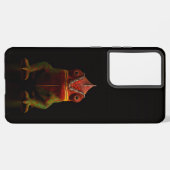 Coque Samsung Galaxy Black 4 Luxe Galaxy S21 Plus, Panther Chameleon (Verso Horizontal)