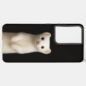 Coque Samsung Galaxy Black 4 Luxe Galaxy S21 Plus, Stylish Ermine (Verso Horizontal)