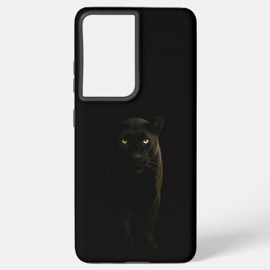 Coque Samsung Galaxy Black 4 Luxe Galaxy S21 Ultra, Black Panther (Verso)