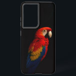 Coque Samsung Galaxy Black 4 Luxe Galaxy S21 Ultra Coque, Parrot écarla<br><div class="desc">Ajoutez une touche d'élégance audacieuse à votre technologie quotidienne avec notre Black 4 Luxe Samsung Galaxy S21 Ultra Coque avec un Parrot Scarlet en couleur éclatante. Conçue avec une attention minutieuse aux détails, cette oeuvre d'art étonnante capture la beauté vivante d'un perroquet écarlate, ses plumes brillant dans des tons riches...</div>