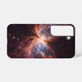 Coque Samsung Galaxy Black 4 Luxe Galaxy S22 Case, Butterfly Nebula (Verso Horizontal)
