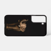 Coque Samsung Galaxy Black 4 Luxe Galaxy S22 Case, Mighty Elephant (Verso Horizontal)