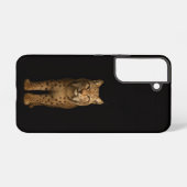 Coque Samsung Galaxy Black 4 Luxe Galaxy S22 Case, Silent Lynx (Verso Horizontal)
