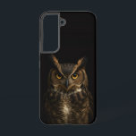 Coque Samsung Galaxy Black 4 Luxe Galaxy S22 Coque, Boule d'oeil doré<br><div class="desc">Ajoutez une touche de raffinement nocturne à votre technologie quotidienne grâce à notre Coque Black 4 Luxe Galaxy S22 doté d'une Chouette dorée. Conçue avec une attention minutieuse aux détails, cette oeuvre saisissante capte le regard perçant du hibou et les détails complexes de la plume, ses yeux dorés brillant vive...</div>