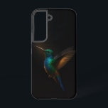 Coque Samsung Galaxy Black 4 Luxe Galaxy S22 Coque, Flying Bird<br><div class="desc">Ajoutez une touche d'art raffiné à votre technologie quotidienne avec notre Coque Black 4 Luxe Samsung Galaxy S22 avec un colibri bleu-doré en mouvement. Conçue avec une attention minutieuse aux détails, cette oeuvre élégante capture un oiseau rayonnant avec des plumes bleues chatoyantes et des accents dorés, en plantant gracieusement contre...</div>