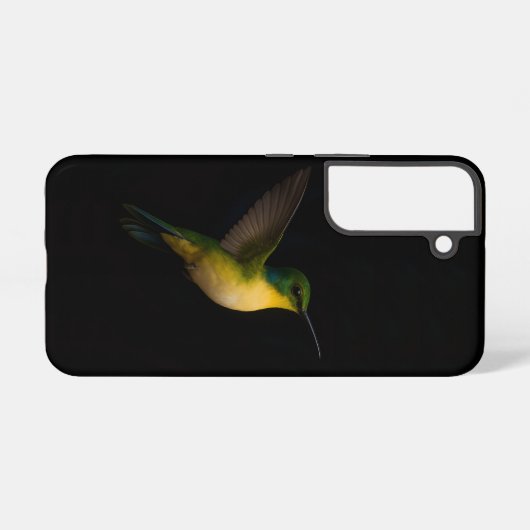 Coque Samsung Galaxy Black 4 Luxe Galaxy S22 Coque, Flying Bird (Verso Horizontal)
