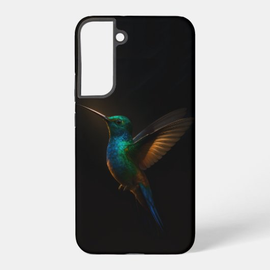 Coque Samsung Galaxy Black 4 Luxe Galaxy S22 Plus Coque, Flying Bird (Verso)
